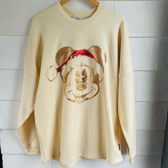 Mickey Mouse Sequined Holiday Spirit Jersey - Picture 3 of 10